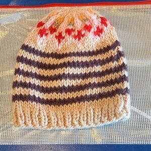 FREE PEOPLE - TULLAMORE STRIPE KNIT BEANIE